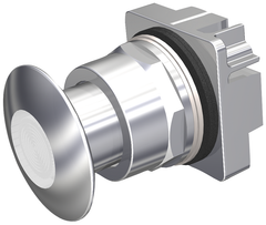 Siemens Electrical 52PP2XB OPER | PUSH-PULL | 2POS | MTD | CHR-WHT  | Blackhawk Supply