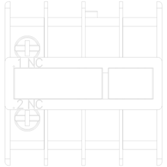 Siemens Electrical 3RH29114HA01 AUX. SWITCH 1NC FOR S00 RING LUG  | Blackhawk Supply