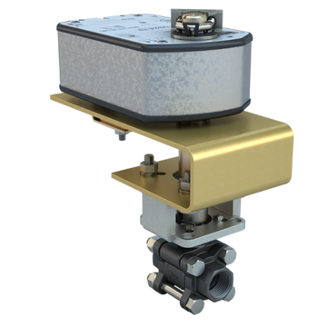 Bray BV05-CS3-05C/DMS24-70 1/2" | 3 piece design threaded ball valve | CS | CV 1.83 | Normally Closed | Damper & Valve actuator | 24 Vac/Dc | 70 lb-in | modulating | Spring Return  | Blackhawk Supply