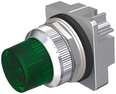 Siemens Electrical 52PL5X3 OPERATOR | PILOT LIGHT | GREEN | GLASS  | Blackhawk Supply