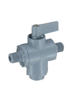 A-5005-6 | PVC shut-off valve | 1/4