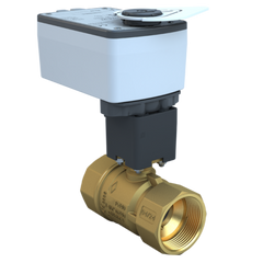 Bray ST2-125-2-19HT/VAS24-27 1.25" | ST2 Threaded Characterized ball valve | 2way | CV 18.7 | Normally Open | Valve actuator | 24 Vac/dc | 27 lb-in | on/off | Spring Return  | Blackhawk Supply