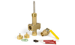 Jomar 800-105ADD ADD-A-VALVE | 1" | Regular Brass Emergency Shut-off Device  | Blackhawk Supply