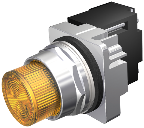 Siemens Electrical 52PL4J9XB PILOT LIGHT | XFR 480V | LED | AMBER | PLASTIC  | Blackhawk Supply