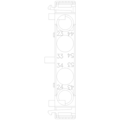 Siemens Electrical 3RH29111DA20 AUX. SWITCH LATERAL 2NO FOR S00 SCREW  | Blackhawk Supply
