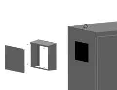 Saginaw SCE-RH10N12-05 Hood, Rain  | Blackhawk Supply