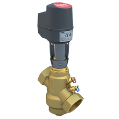 Bray SS-150-N-S-32.8/PAM24-100 1.5" NPT | 32.79 GPM Pressure Independent Control Valve | S Cartridge | Normally Open | Linear Actuator | 24 VAC Floating;Modulating;On/Off | Fail Last  | Blackhawk Supply