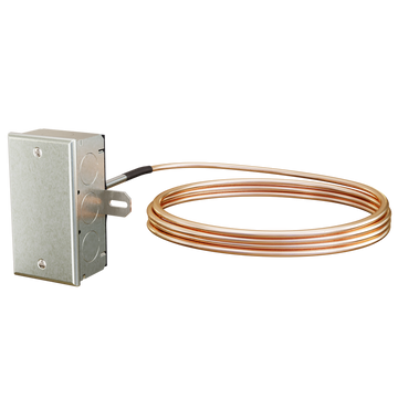 ACI A/CP-A-12'-GD 10,000 Ohm Thermistor (Type II), Copper Averaging, 12', Galvanized Enclosure  | Blackhawk Supply