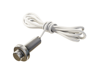 A/AN-BC-SBS | 10K ohm w 11K shunt | Stainless Steel Button Temperature Sensor | ACI