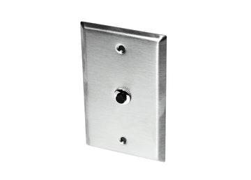 ACI A/1.8K-SP-OR 1,800 Ohm Thermistor, Wall Plate, Stainless Steel, Override  | Blackhawk Supply