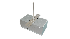 ACI A/1K-3W-LT-D-8"-GD Low Temp RTD 1000 ohm (3 wire) | Duct Temperature Sensor | Sensor Length: 8 inch | Galvanized Housing Enclosure Box  | Blackhawk Supply