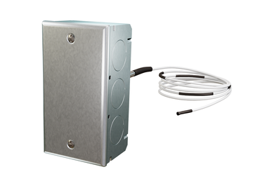 ACI A/AN-FA-50'-GD 10,000 Ohm Thermistor (Type III), Flexible Cable Averaging, 50', Galvanized Enclosure  | Blackhawk Supply