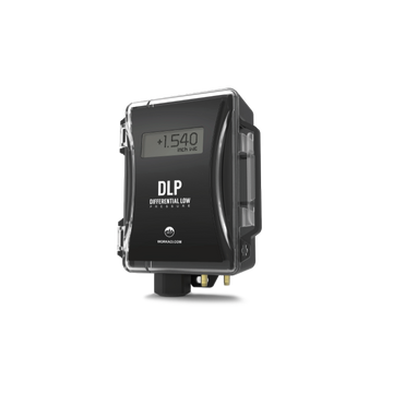 ACI A/DLP-010-W-U-D-A-3 Differential Pressure, (0.5% Acc), 1, 2, 5, 10 inWC (Default), LCD, Unidirectional (Default),  Bidirectional (Selectable), Pitot Tube & DIN Rail Clip  | Blackhawk Supply