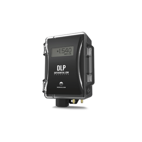 ACI A/DLP-001-W-U-D-A-0-A-3P-S Differential Low Pressure, 1 inWC (Default), Unidirectional, LCD, 0.50% Accuracy, No Pitot Tube, 4-20mA Output, 3 Point NIST, Standard  | Blackhawk Supply