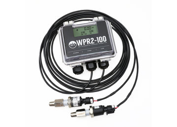 ACI A/WPR2-300-20-LCD Remote Wet Differential Pressure, 0-30, 0-75, 0-150, 0-300 PSID (Default), 20' Cables, LCD, Outputs: 0-10 VDC (Default), 0-5 VDC, 4-20mA (Selectable)  | Blackhawk Supply