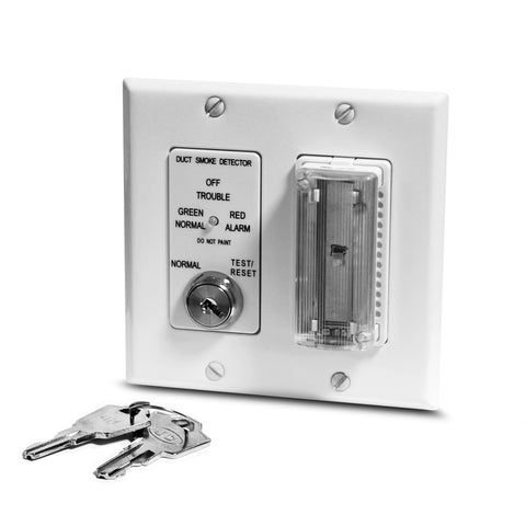 ACI MSR-50RKA/W Remote with Key, Sounder, White Double Gang Plate  | Blackhawk Supply