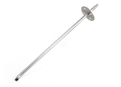 ACI VPT KIT 8" Velocity Pitot Tube, Aluminum, 8” Tube (2), with 0.17"ID X 1/4"OD X 10' Tubing (2)  | Blackhawk Supply