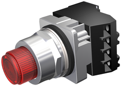 Siemens Electrical US2:52PT6G2AY PTT PL/ILL PB | RED | XFMR | SB-LED | 120V | BJK  | Blackhawk Supply