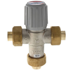 Resideo AM100-US-1LF AM-1 SERIES LEAD FREE MIXING VALVE, 1/2", 100-145F, UNION SWEAT.  | Blackhawk Supply