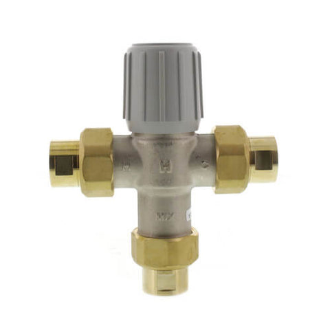 Resideo AM100-UT-1LF AM-1 SERIES LEAD FREE MIXING VALVE, 1/2", 100-145F, UNION THREADED.  | Blackhawk Supply