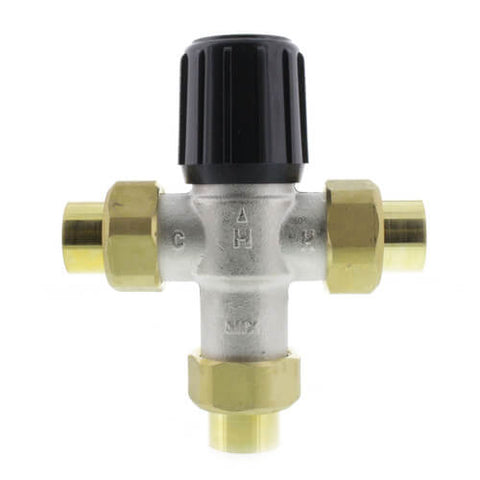 Resideo AM101R-US-1 AM-1 SERIES MIXING VALVE, 3/4", 80-180F, UNION SWEAT, HEATING ONLY NO APPROVALS  | Blackhawk Supply