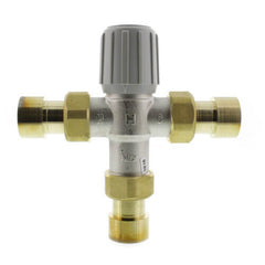 Resideo AM102-US-1LF AM-1 SERIES LEAD FREE MIXING VALVE, 1", 100-145F, UNION SWEAT  | Blackhawk Supply