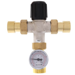 Resideo AM102R-USTG-1 1" TMV 70-180F,UNION+TMPGAUGE  | Blackhawk Supply
