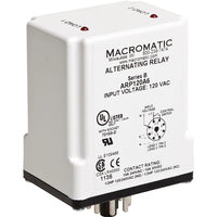 ARP012A2 | Duplex Alternating Relay | 10 Amp | 12VAC | DPDT | 11 pin | Macromatic