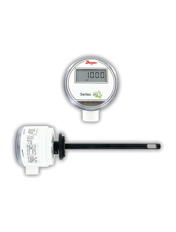 Dwyer AVUL-3DA1-LCD Air velocity transmitter | 3% accuracy | duct mount | universal current/voltage outputs with LCD  | Blackhawk Supply