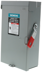 Siemens Electrical GF322NA GDSS FUS 3P4W 240V 60A NEMA 1 SERIES A  | Blackhawk Supply