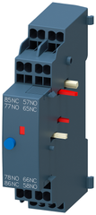 Siemens Electrical 3RV29212M SIGNALING SWITCH FOR MSP 2NO/2NC SPRNG  | Blackhawk Supply
