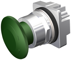 Siemens Electrical 52PR8W3 OPER | PTR | 2POS | MTD | GREEN  | Blackhawk Supply