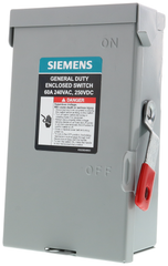 Siemens Electrical GNF222A GDSS NF 2P2W 240V 60A NEMA 1 SERIES A  | Blackhawk Supply