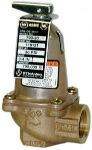 Bell & Gossett 110122 ASME SAFETY RELIEF VALVE 790-36 ASME Relief Valve (MCP12)  | Blackhawk Supply