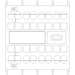 Siemens Electrical 3RH29112HA01 AUX. SWITCH 1NC FOR S00 SPRING  | Blackhawk Supply