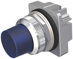 Siemens Electrical 52PL5X5 OPERATOR | PILOT LIGHT | BLUE | GLASS  | Blackhawk Supply