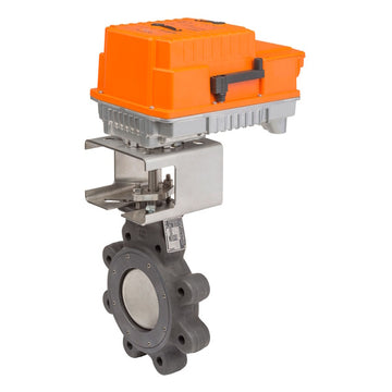 Belimo F6125-150SHP+PKRXUP-MFT-T Butterfly Valve | 5" | 2 Way | 714 Cv | w/ Electronic Fail-Safe | 24 -240V | MFT | SW | NEMA 4XH  | Blackhawk Supply
