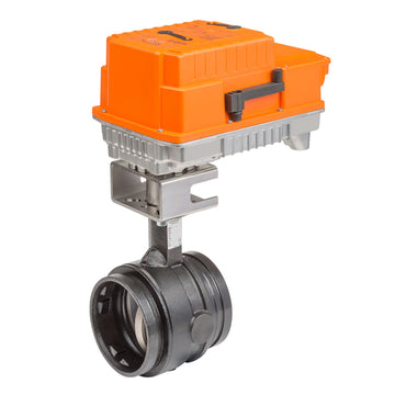 Belimo F6150VIC+PKRXUP-MFT-T Butterfly Valve | 6" | 2 Way | 1800 Cv | w/ Electronic Fail-Safe | 24 -240V | MFT | SW | NEMA 4XH  | Blackhawk Supply