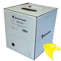 RWC-P184C-YL | Control Cable 18G 4C 1000ft EasyPull Box Non Shielded Plenum Rated Yellow | Reliable Wire