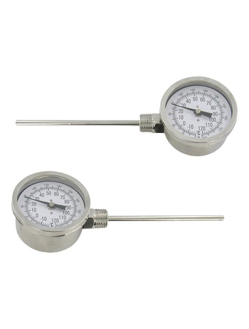 Dwyer BTLS32551 Bimetal thermometer | 2-1/2" stem | range 0 to 240°F.  | Blackhawk Supply