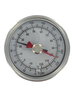 BTM3408D | Maximum/minimum bimetal thermometer | range 150 to 750°F | 4