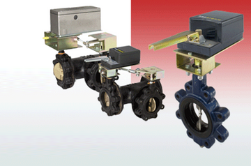 Neptronic BFH3800WA5 3" | 2 WAY Butterfly Valves | Flanged, Full Lug Actuated Butterfly Valve  | Blackhawk Supply