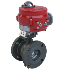 Bray BVMS3-C150-0287/70-24-0081SVH 3" | Flanged segmented ball valve | CS | CV 64 | Normally Open | 24 VAC/DC | modulating | 800 lb-in | NEMA 4 | Heater  | Blackhawk Supply