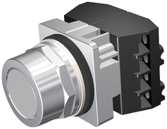 Siemens Electrical 52PM8A6G PUSHBUTTON | MOM | GRY | FLUSH | 2POS | 2NC  | Blackhawk Supply