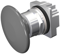 Siemens Electrical 52PM9V6 PUSHBUTTON | MOM | GRY | 2 1/2" PLASTIC | 2POS  | Blackhawk Supply