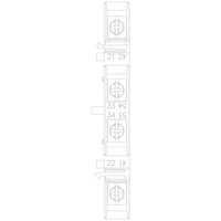 3RH29114DA11 | AUX. SWITCH LATERAL 1NO+2NC S00 R LUG | Siemens Electrical