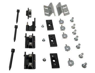 Saginaw CAP180RL-SX Kit of side Door Hinge - FPK - LEFT (4pcs) | 4.00"H x 4.00"W x 4.00"D  | Blackhawk Supply