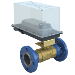 Bray STM250-2-47/DCM24-310-WS 2.5" | STM Flanged Characterized ball valve | 2way | CV 47 | Normally Open | Damper & Valve actuator | 24 Vac | 310 lb-in | modulating | Non-Spring Return | Weather Shield for DC-310 Actuator  | Blackhawk Supply