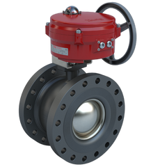 Bray BVMS8-C150-1350/70-24-0501H 2 Way Ball Valve | Flanged | 8 Inch | 24 VAC Industrial Actuator  | Blackhawk Supply