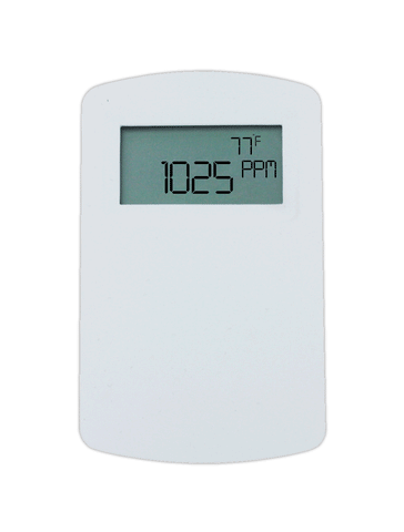 Dwyer CDT-2N4B-LCD Carbon Dioxide/Temperature | Wall Mount | universal current/voltage output | 10K Type II Thermistor Temperature Output | North American Housing | LCD Display.  | Blackhawk Supply